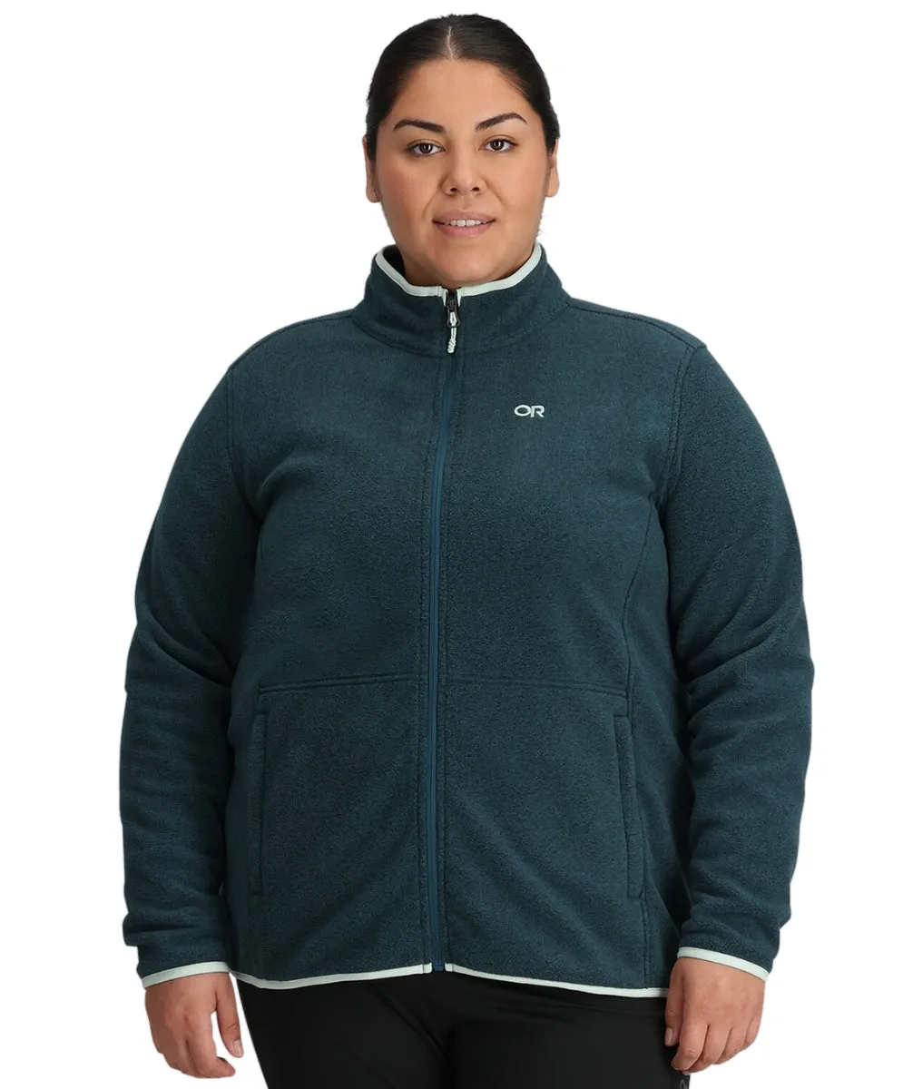 Outdoor Research Polartec 200 Women's Plus Size Fleece Jacket Habour Sizes 1X-2X