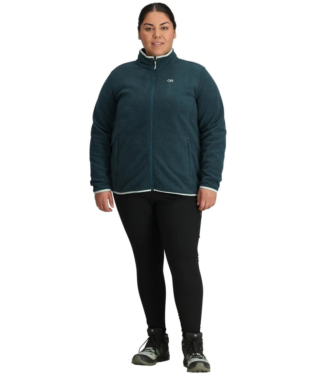Outdoor Research Polartec 200 Women's Plus Size Fleece Jacket Habour Sizes 1X-2X