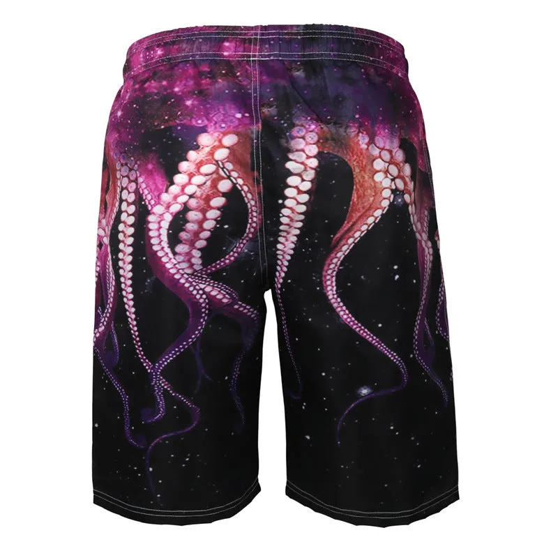 Quick Drying 3D Print Board Shorts/Swimming Trunks