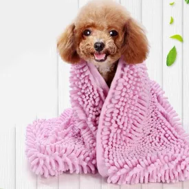 Quick-Drying Pet Towel For Dog