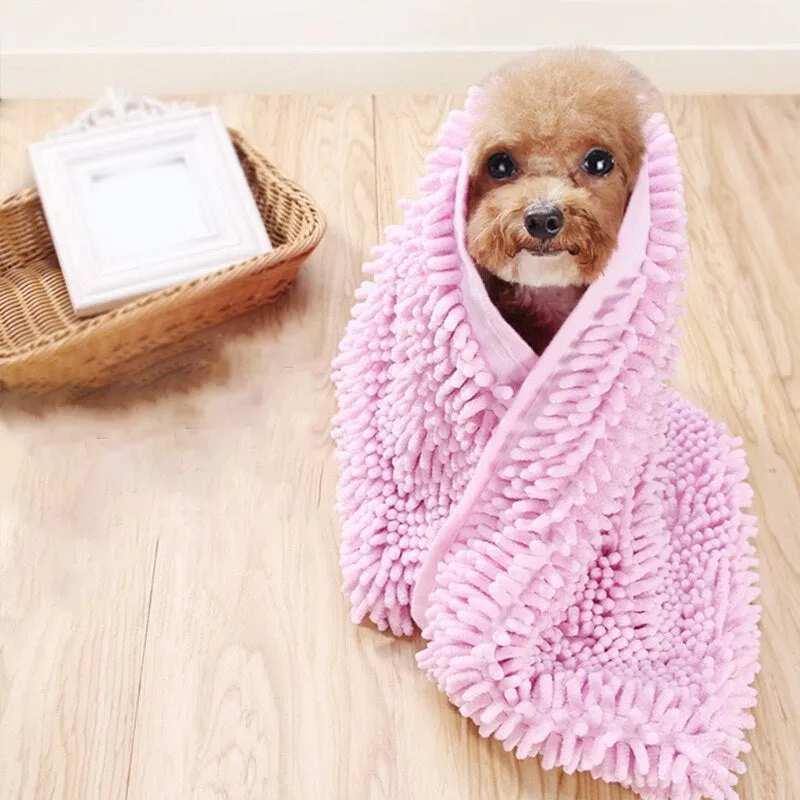 Quick-Drying Pet Towel For Dog