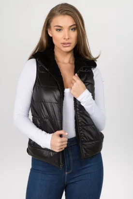 Reversible Vest with Hoodie