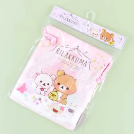 Rilakkuma Pajama Party Drawstring Bag