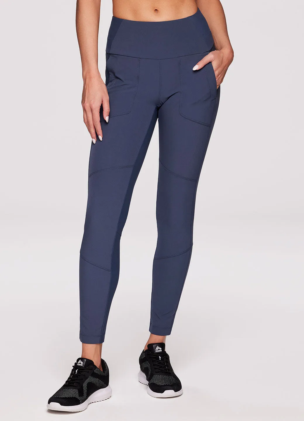 Riley Stretch Woven Knit Hybrid Pant