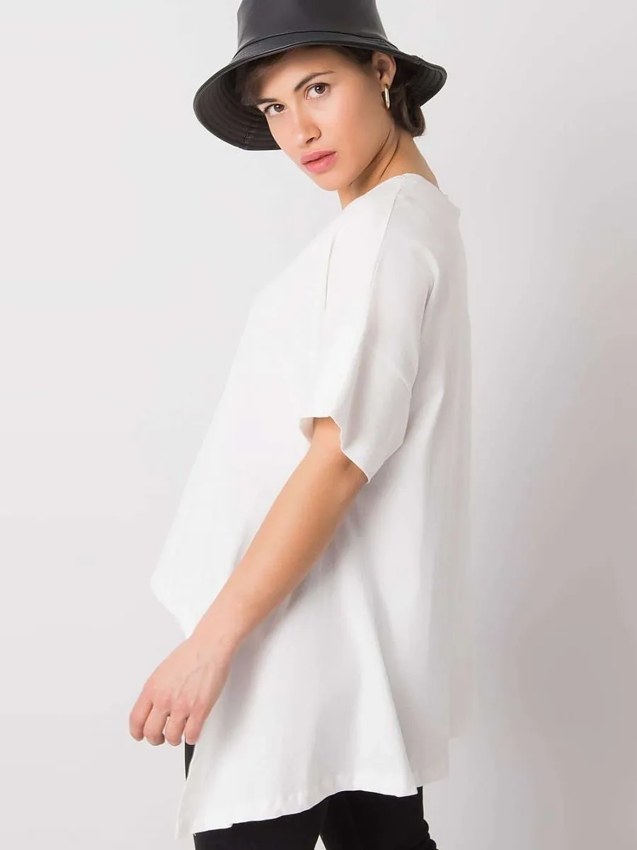 Rue Paris WMN Ext Bottom WHT T-shirt