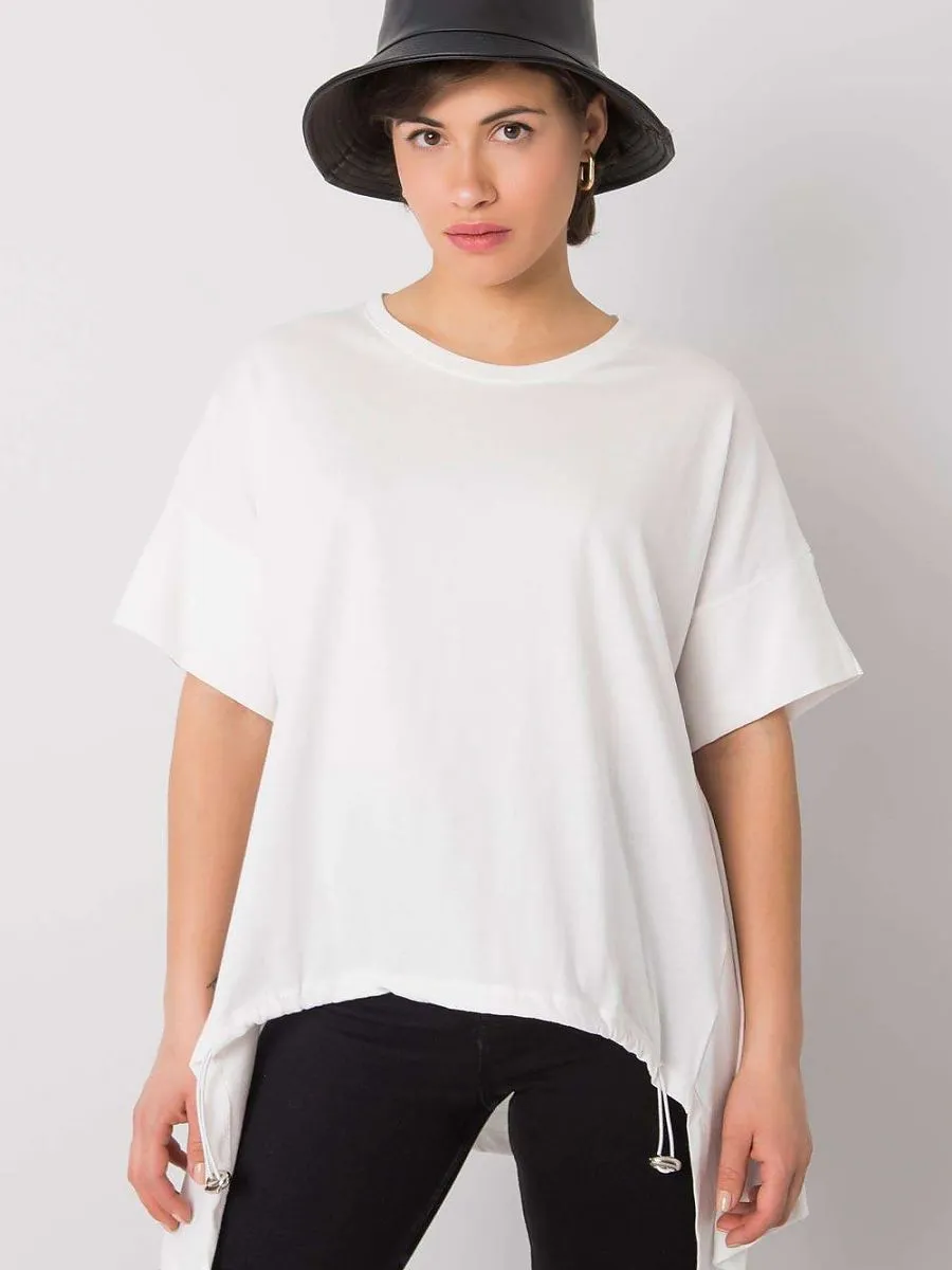 Rue Paris WMN Ext Bottom WHT T-shirt