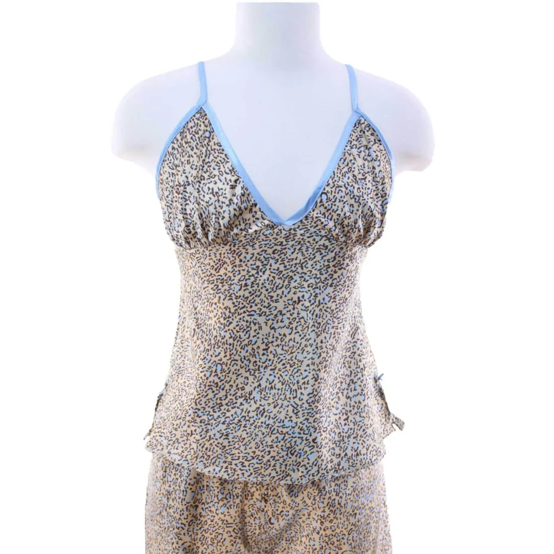 Satin Leopard PJ's