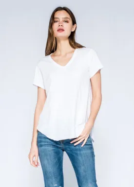 Shrunken V-Neck Tee