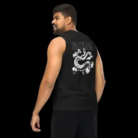 Snake Muscle Shirt: Sleeveless Tank with 100% Ring-Spun Cotton