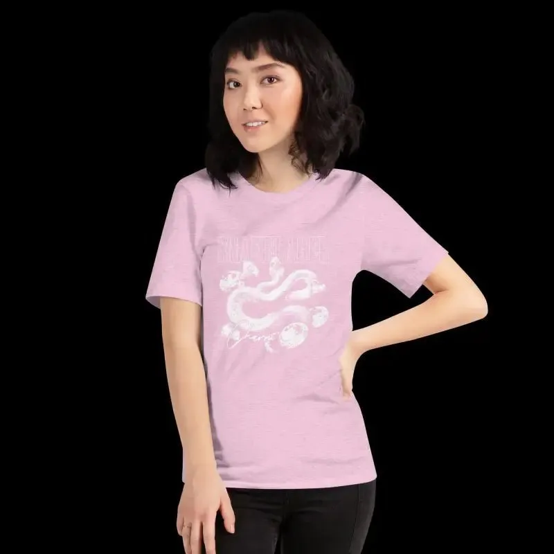 Snake Unisex T-Shirt: 100% Cotton Lightweight Style with Durability