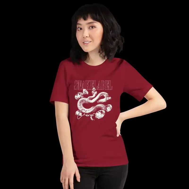 Snake Unisex T-Shirt: 100% Cotton Lightweight Style with Durability