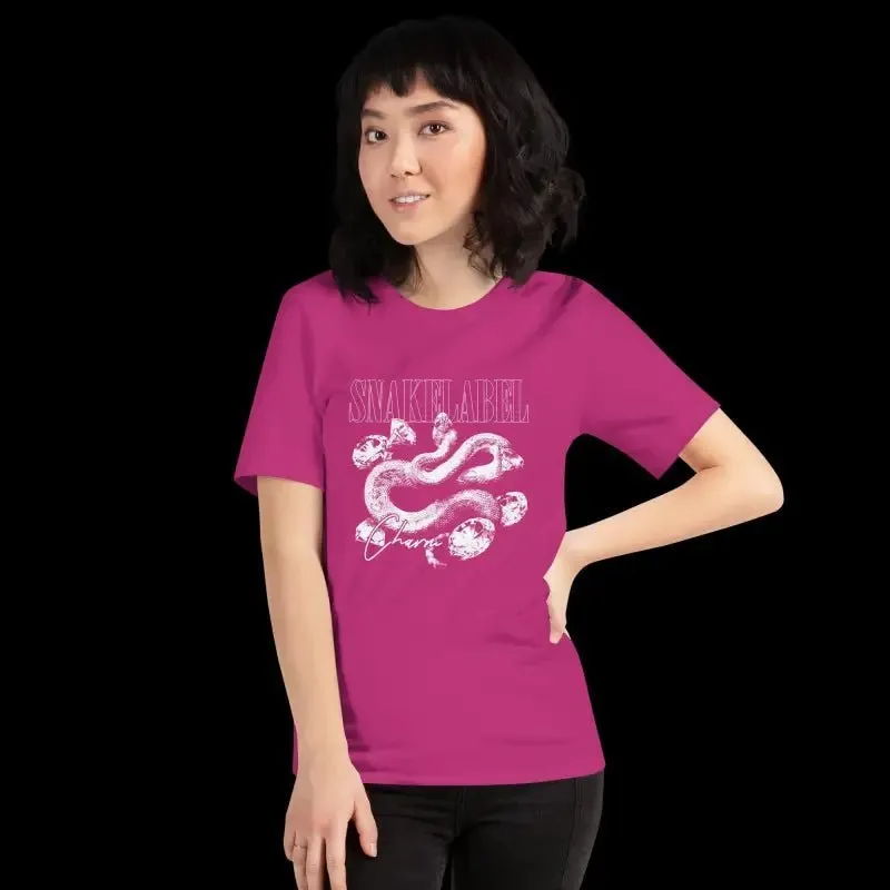 Snake Unisex T-Shirt: 100% Cotton Lightweight Style with Durability