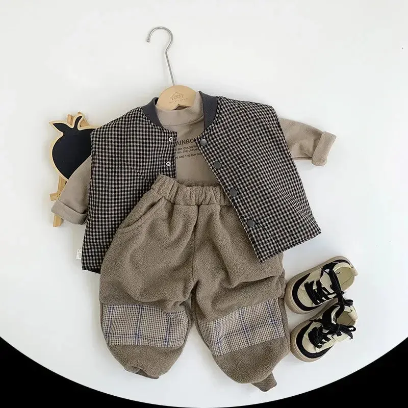 Snap-Button Winter Unisex Vest