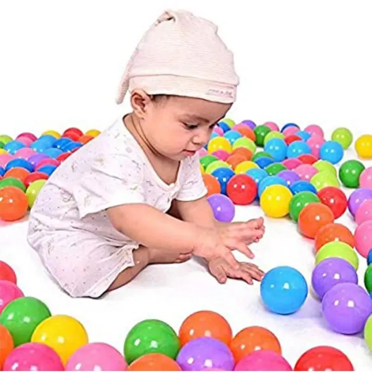 Soft Plastic Balls 20 Pcs Set - Multicolor