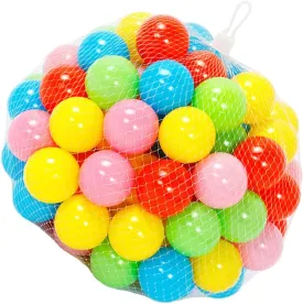 Soft Plastic Balls 20 Pcs Set - Multicolor