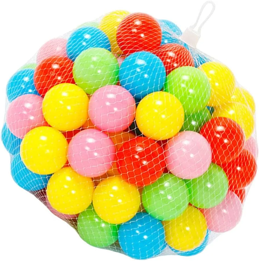 Soft Plastic Balls 20 Pcs Set - Multicolor