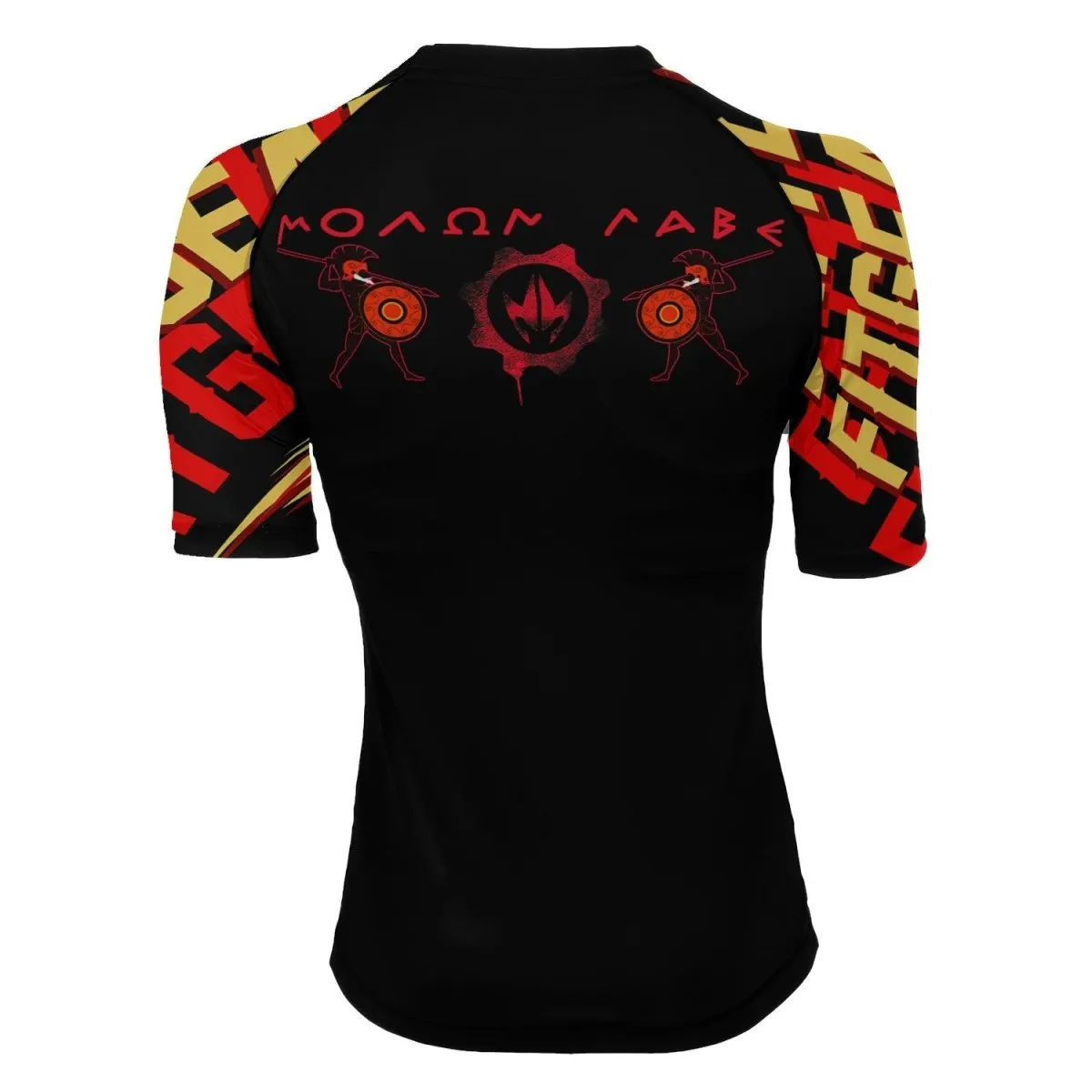 Spartan "Molon Labe" Women's Short Sleeve Rash Guard