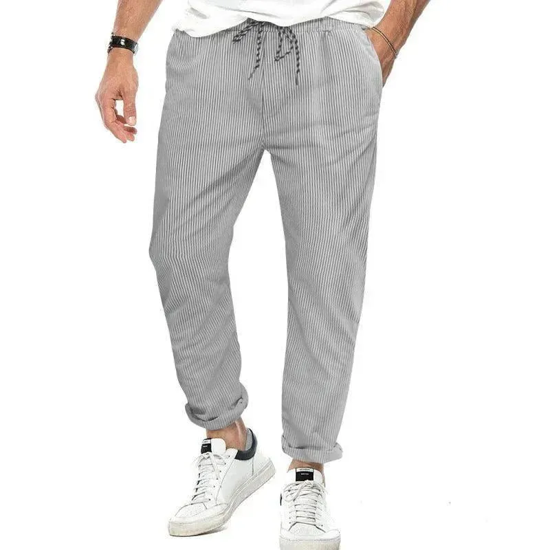 Striped Casual Pants