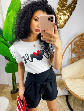 T-shirt con stampa love