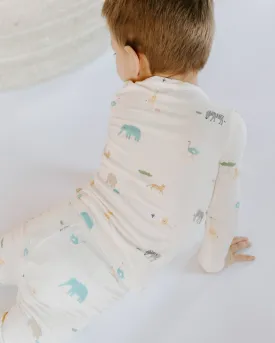 Toddler Modal Pajama Set in Zoo