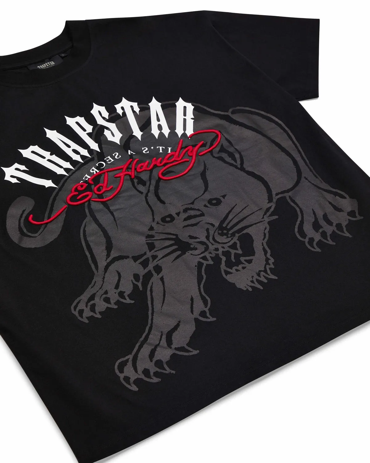 Trapstar x Ed Hardy Arch Tee - Black