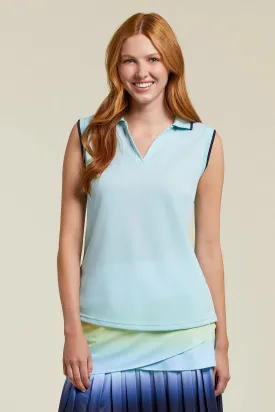 Tribal | Fast-Dry Sleeveless Performance Polo | Women's