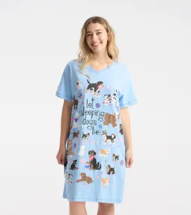Women's Let Sleeping Dogs Lie Sleepshirt