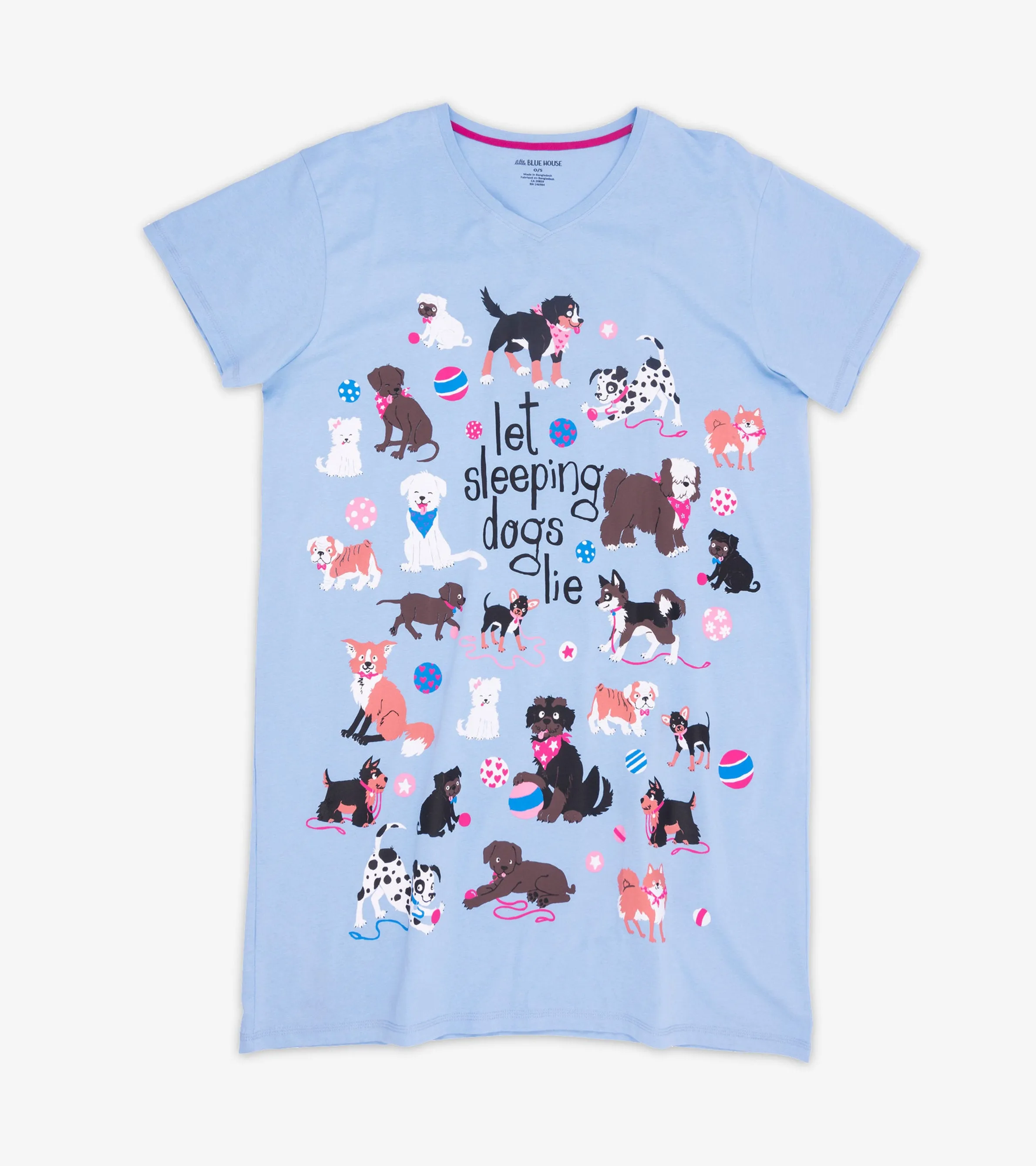 Women's Let Sleeping Dogs Lie Sleepshirt