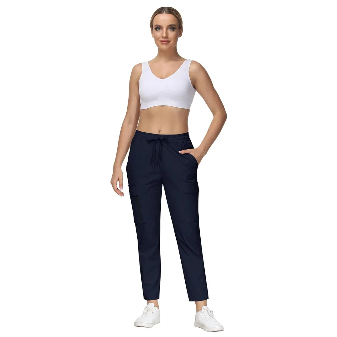Women's quick-drying waterproof outdoor sports cargo pants