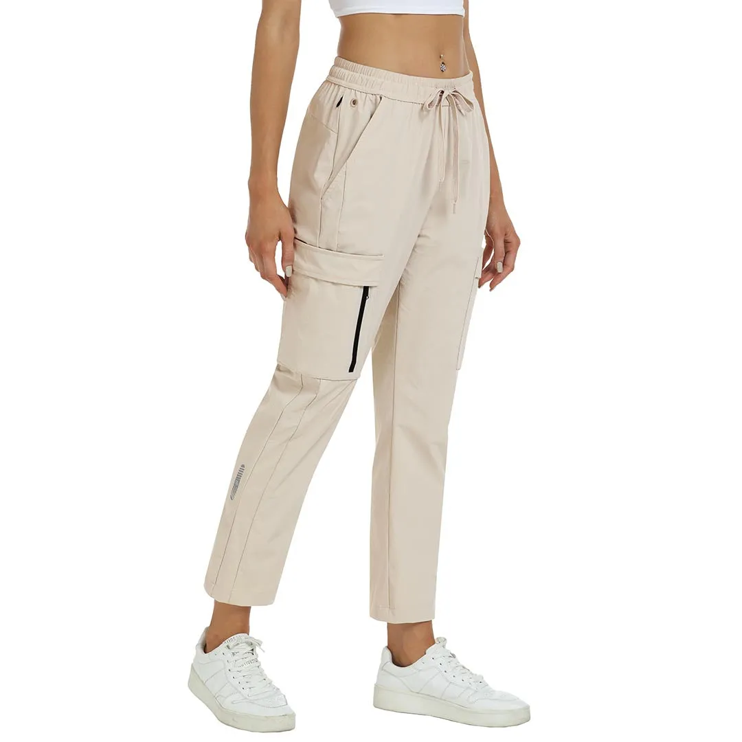 Women's quick-drying waterproof outdoor sports cargo pants