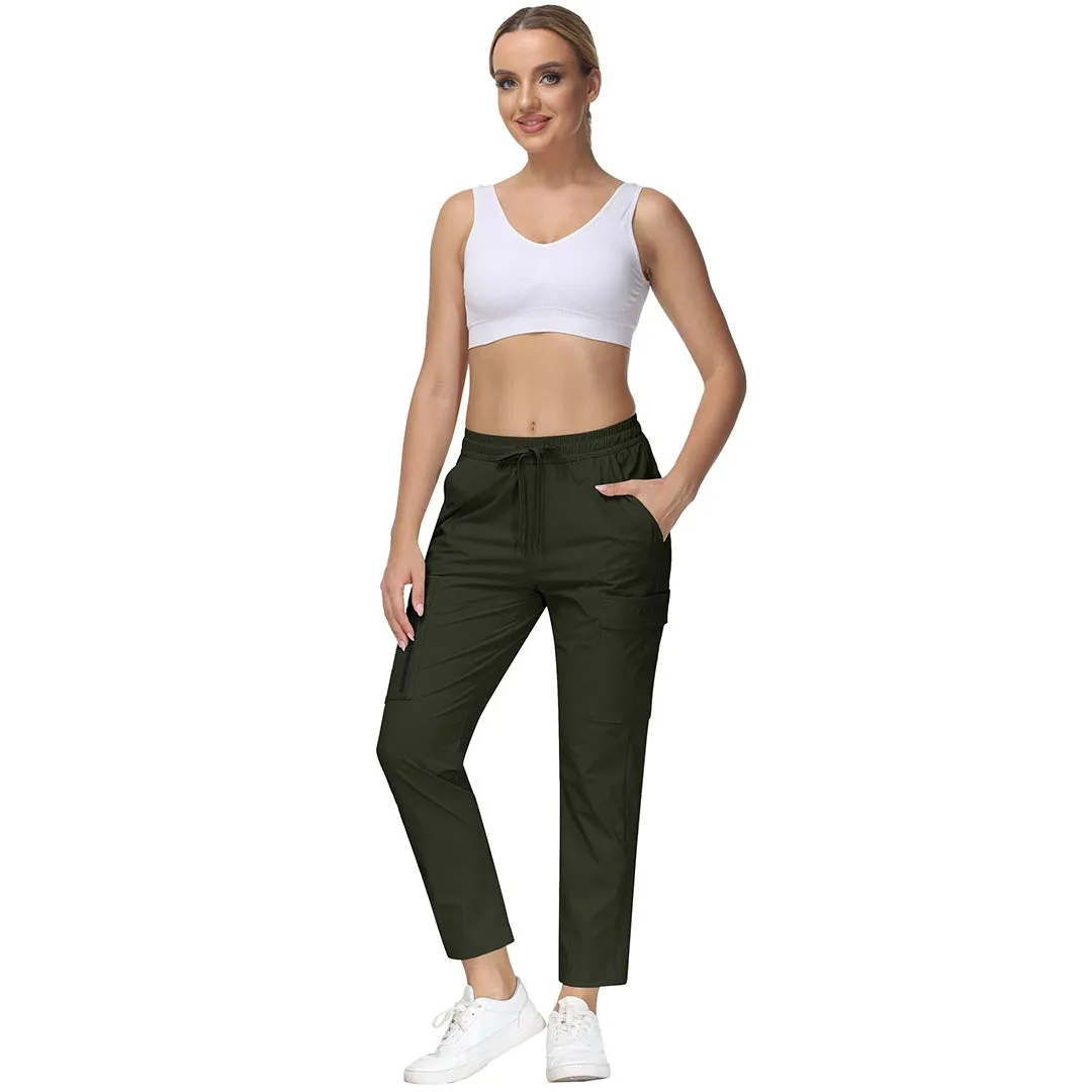 Women's quick-drying waterproof outdoor sports cargo pants