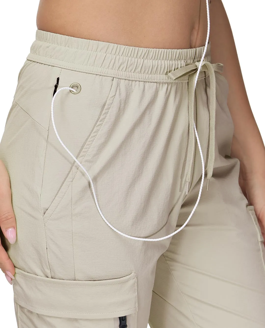 Women's quick-drying waterproof outdoor sports cargo pants