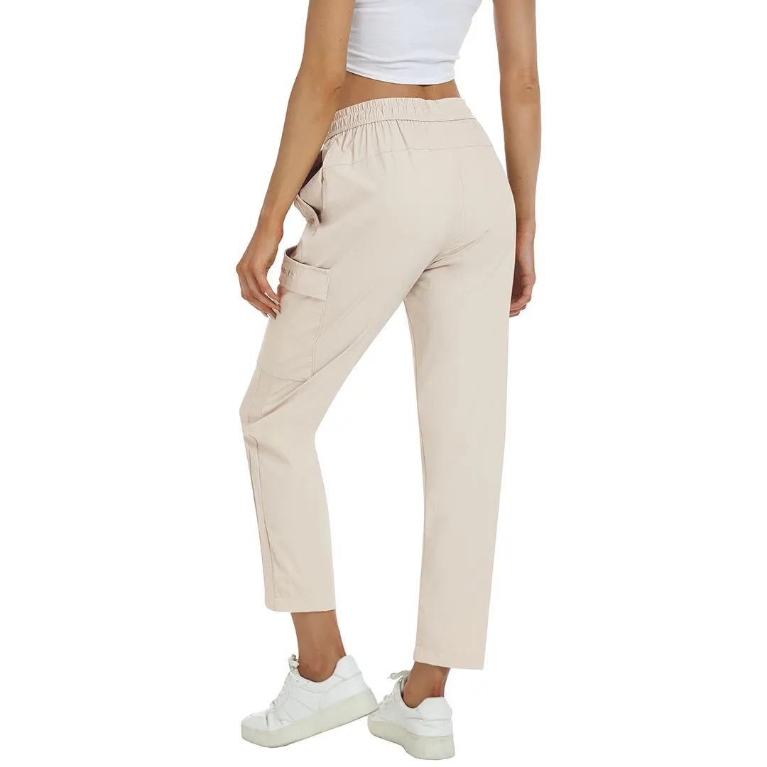 Women's quick-drying waterproof outdoor sports cargo pants