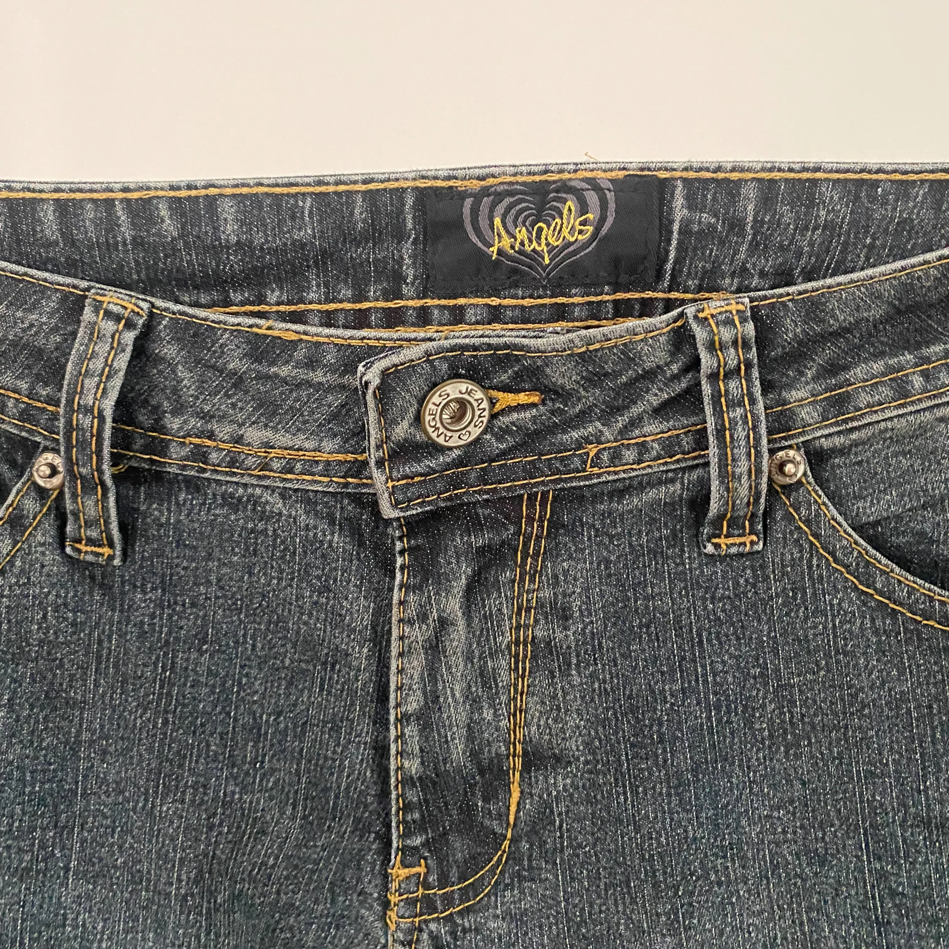 Y2K Butterfly Jeans - Small