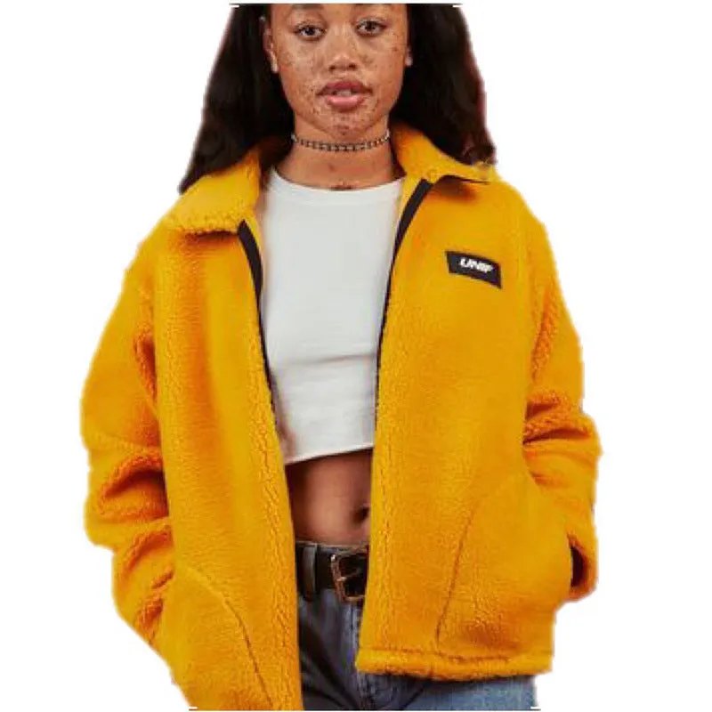 Yellow Warm Winter Jacket
