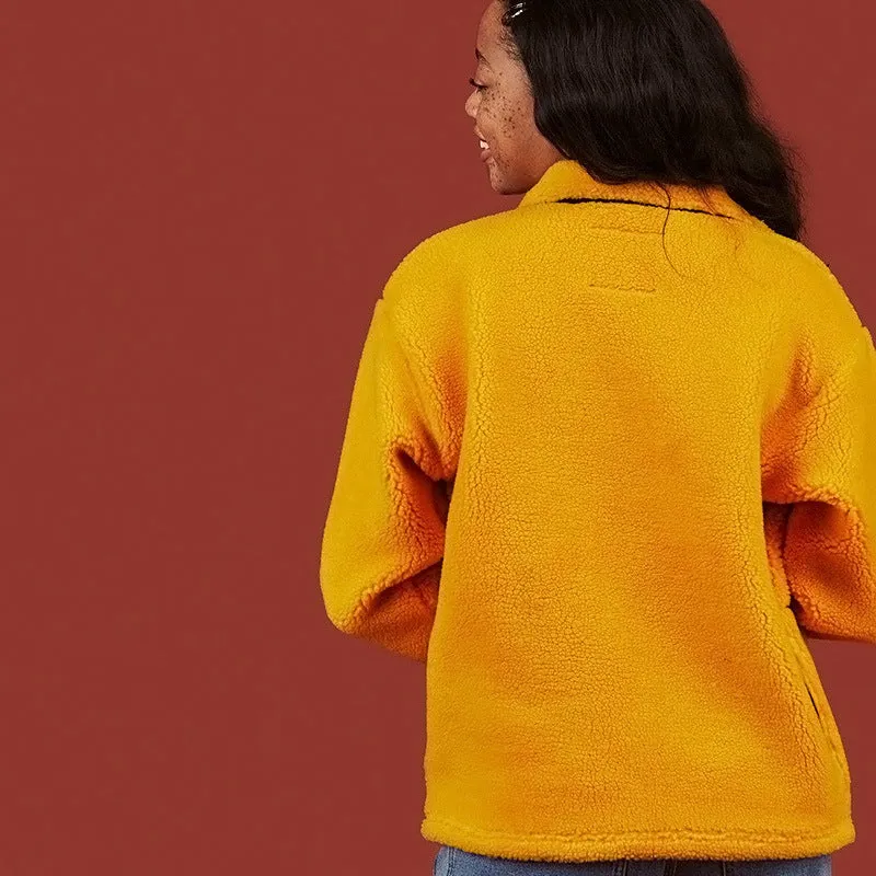 Yellow Warm Winter Jacket